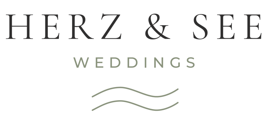 Logo Herz & See Weddings